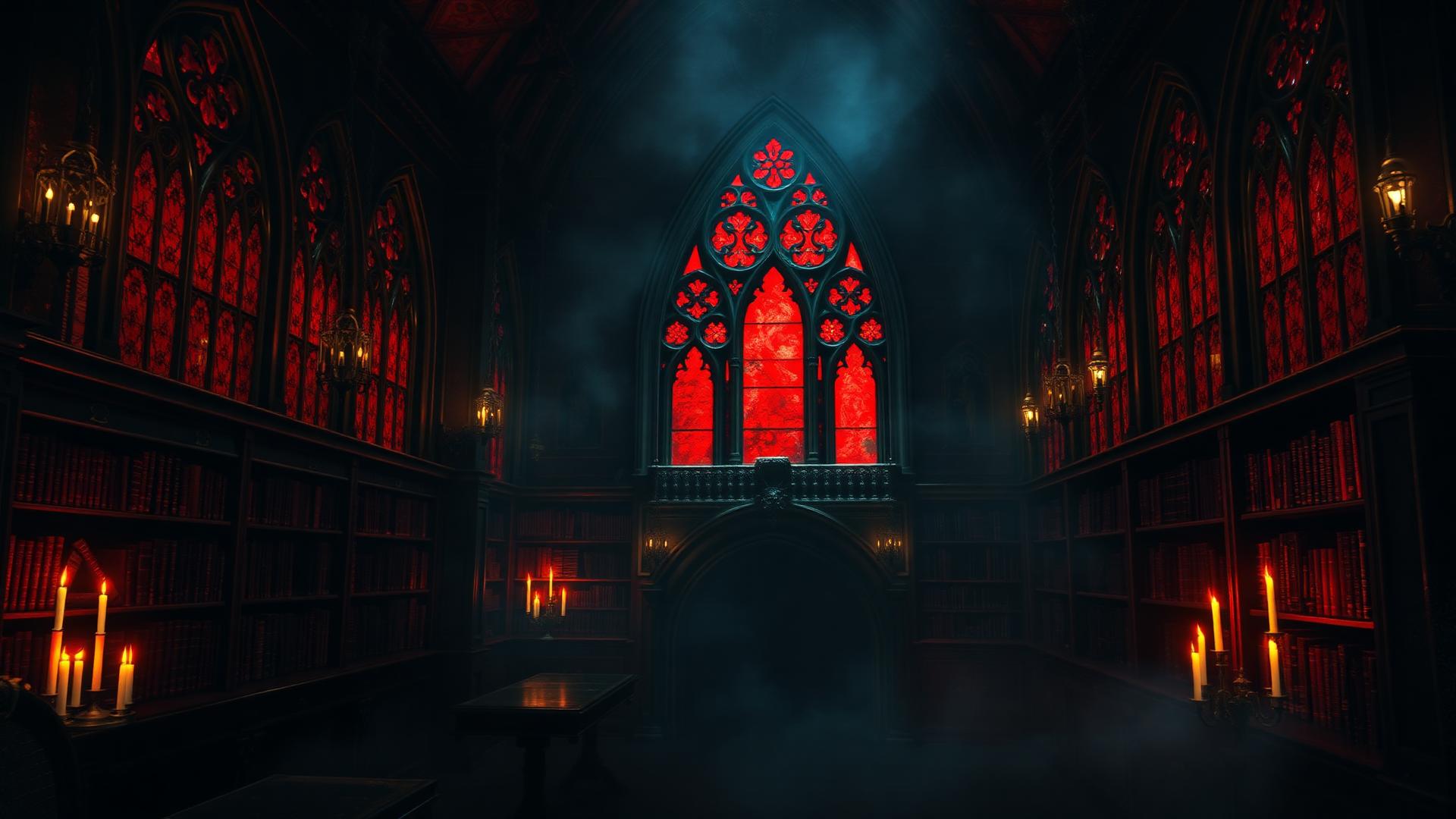 Biblioteca gótica vampírica